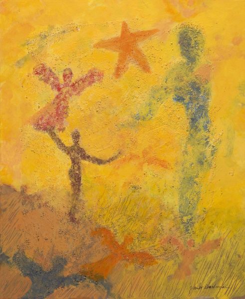 Ascending Spirit, 16 x 20, Acrylic with Texture $400