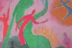 Fertile Dreams, 24 x 30 Acrylic with Texture, $ 595