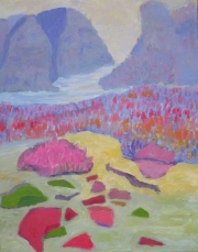 Jigsaw Dream, 16 x 20, Acrylic, $450