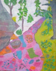 Jigsaw Watervale, 16 x 20, Acrylic, $450