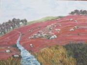 Reddish Rosco, 30 x 40, Acrylic, SOLD